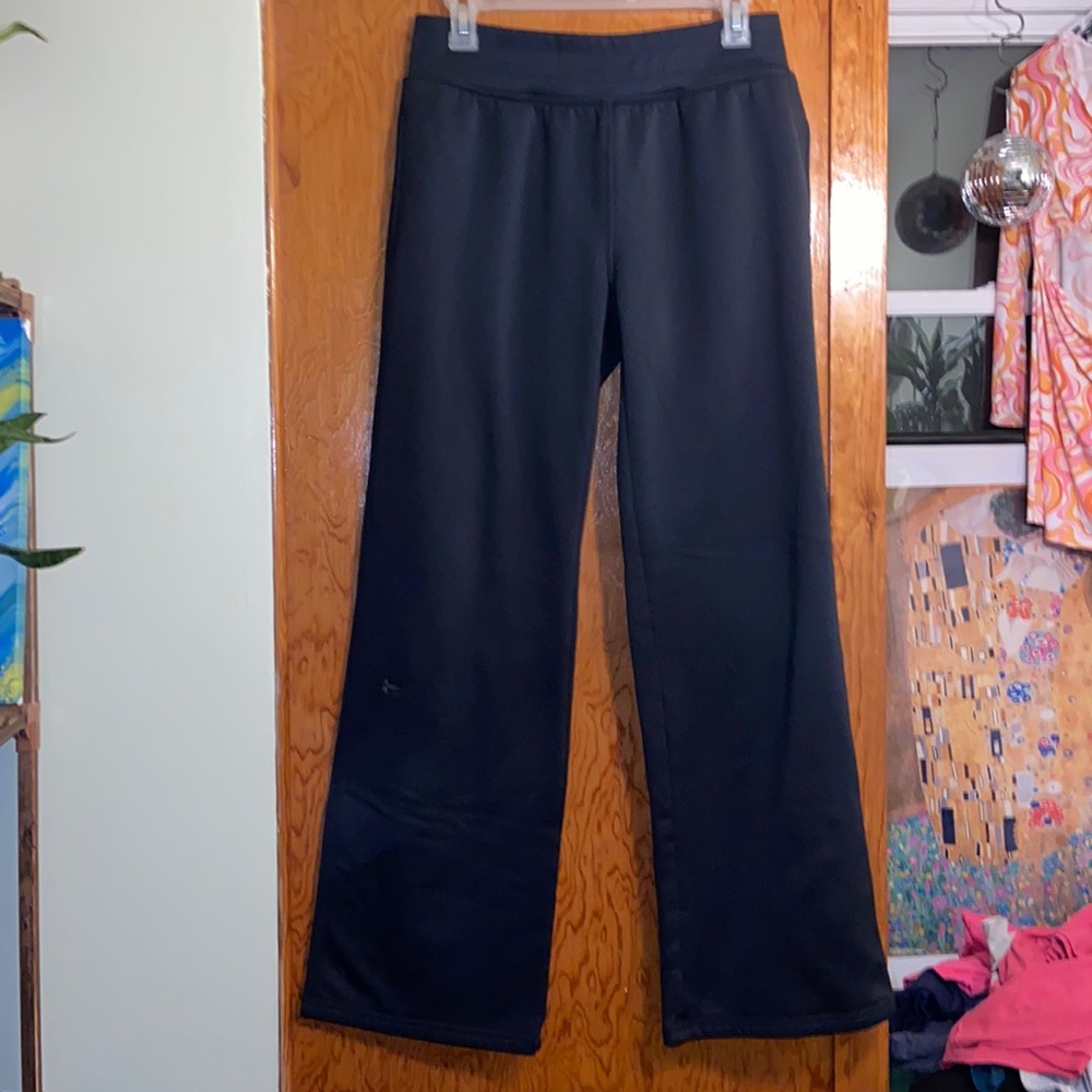 Under Armour black straight leg pants